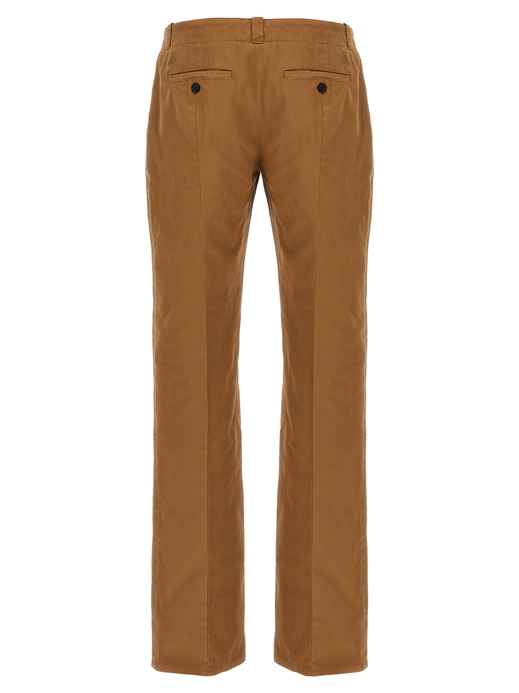 Alexander McQueen Brown Cotton Chino Pants