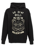 Valentino Garavani Black Cotton Sweatshirt