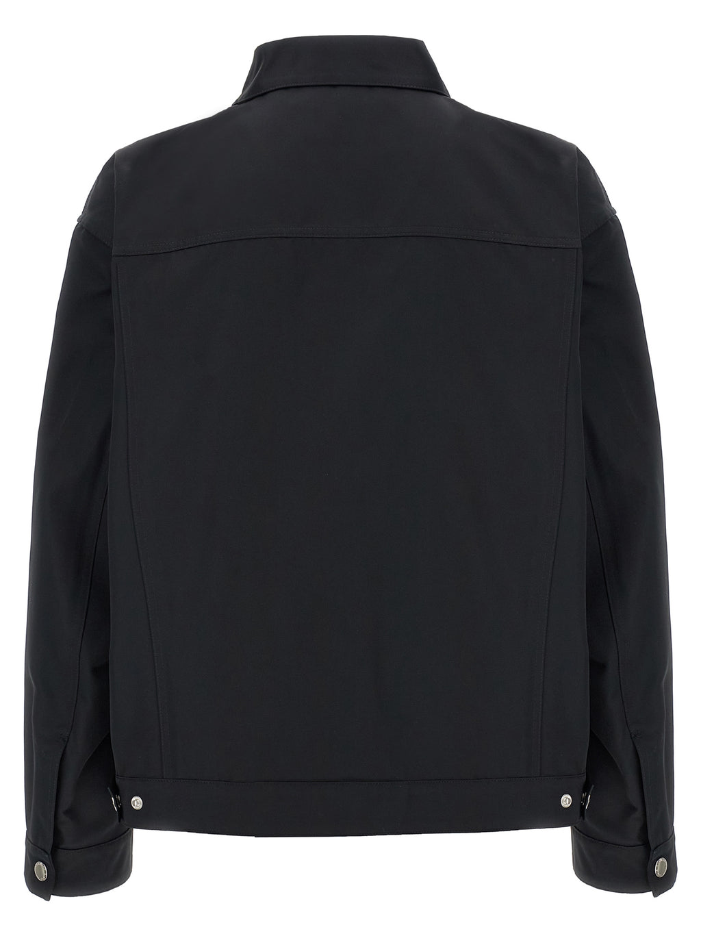 Dsquared² Black Polyester Full-Length Jacket