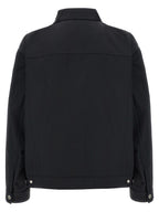 Dsquared² Black Polyester Full-Length Jacket