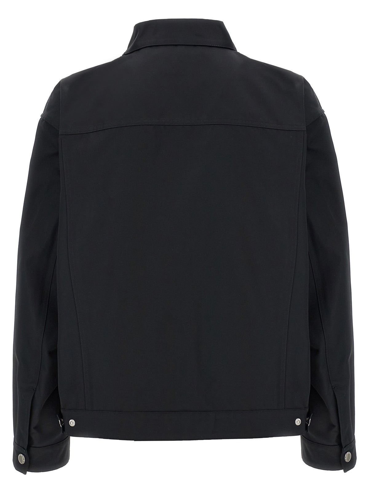 Dsquared² Black Polyester Full-Length Jacket