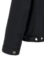 Dsquared² Black Polyester Full-Length Jacket