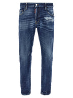 Dsquared² Blue Cotton Skinny Jeans