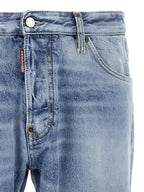 Dsquared² Blue Cotton Skinny Jeans