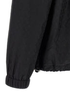 Alexander McQueen Black Polyamide Shell Jacket