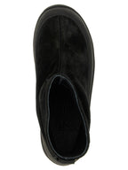 Stone Island Black Rubber Ankle Boots