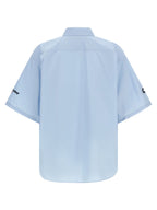 Balenciaga Blue Cotton Blouse