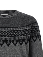 Alexander McQueen Gray Wool Cardigan