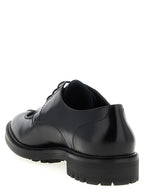 Saint Laurent Black Calfskin Oxfords And Derbies