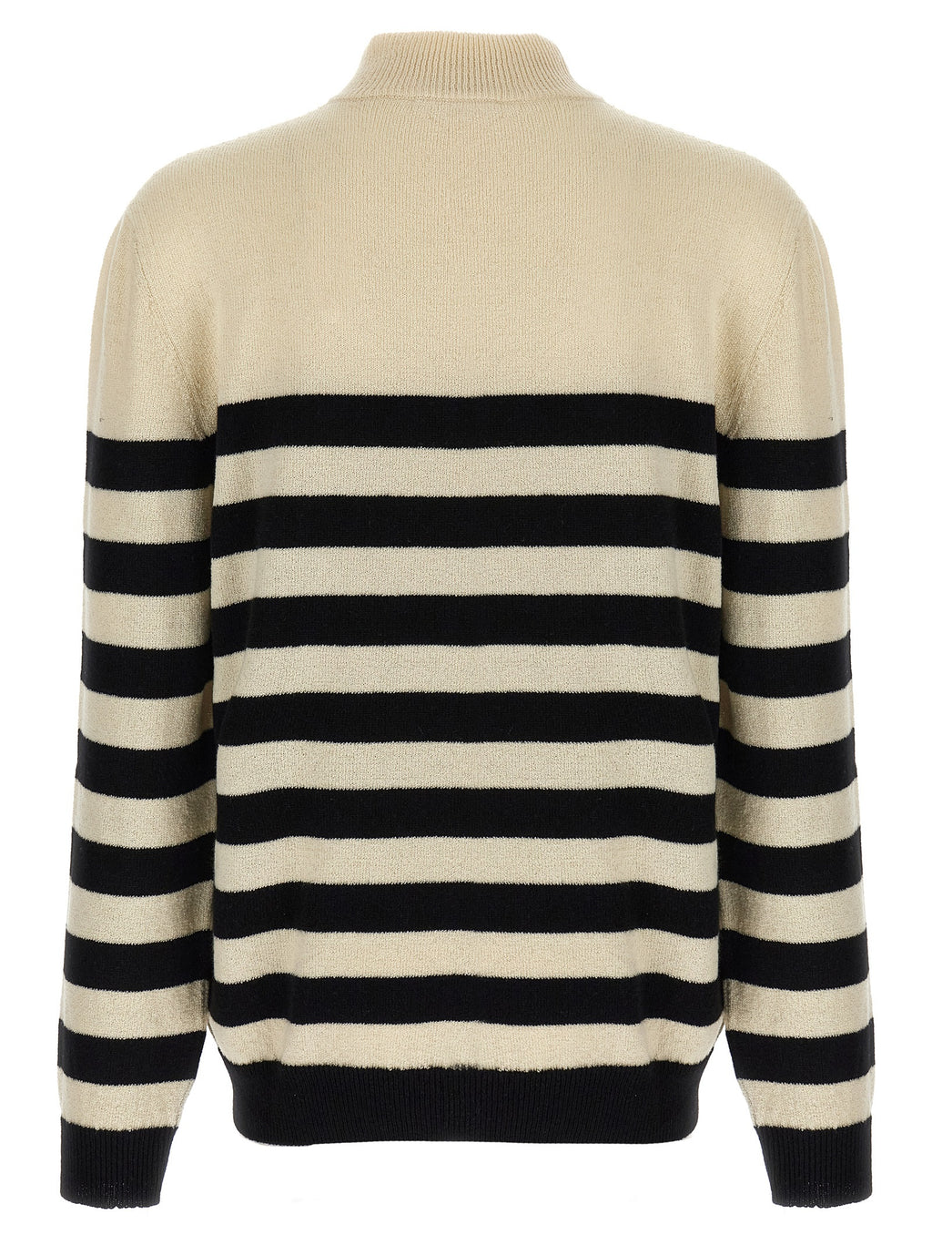 Balmain Bicolor Wool Cardigan