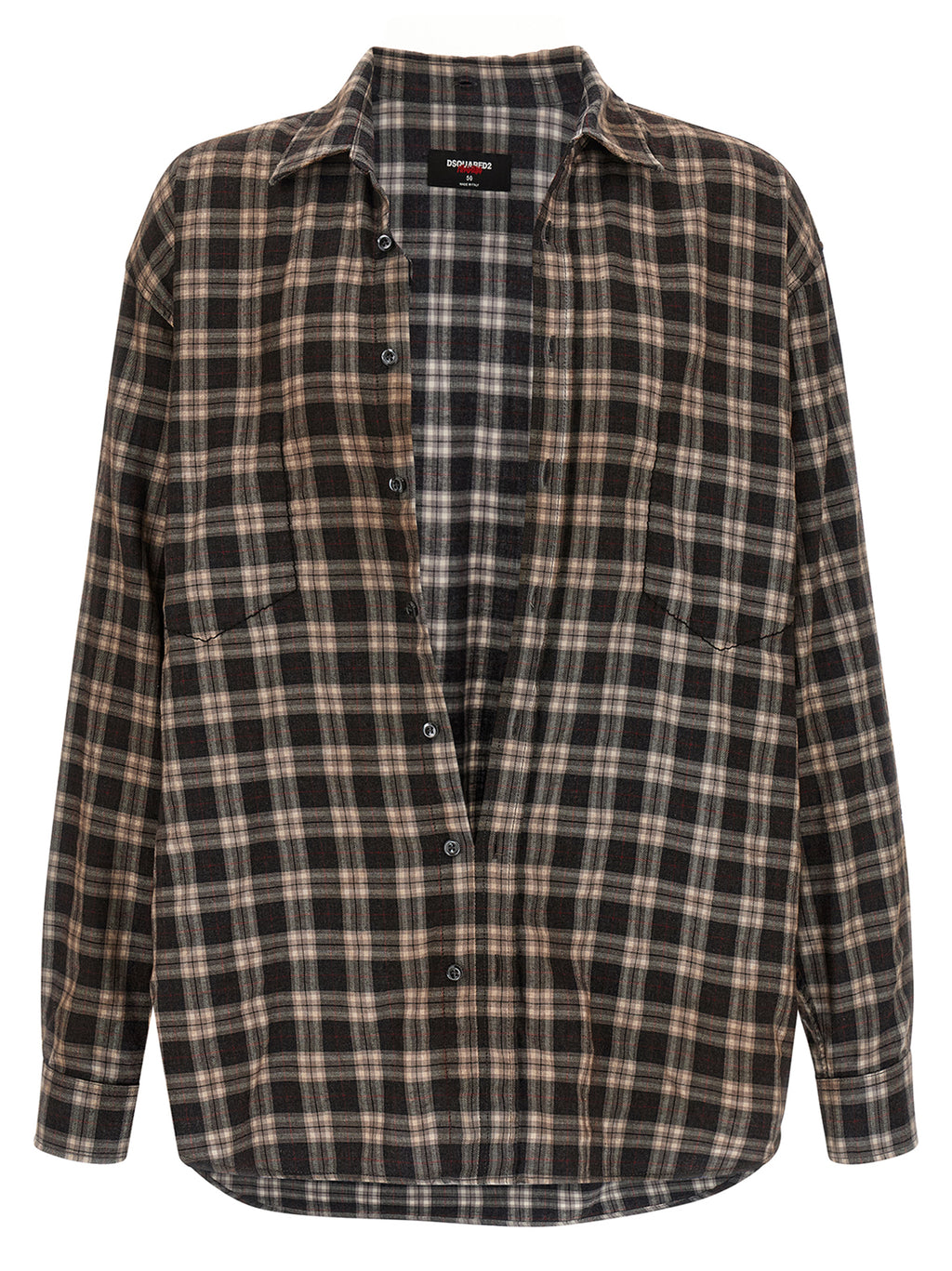 Dsquared² Multicolor Cotton Blouse