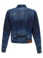 Kenzo Blue Cotton Denim Jacket