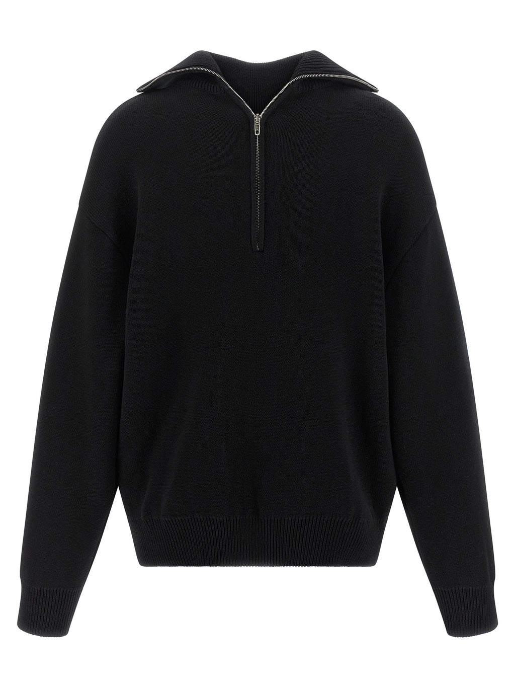 Balenciaga Black Cotton Cardigan