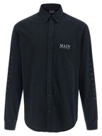 Balenciaga Black Cotton Blouse