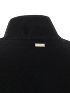 Ferragamo Black Virgin Wool Cardigan