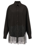 Fendi Brown Virgin Wool Blouse