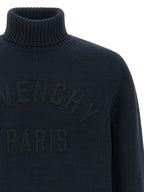 Givenchy Blue Cotton Cardigan