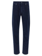 Stone Island Blue Cotton Casual Pants