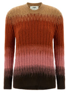 Fendi Multicolor Wool Cardigan