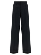 Maison Margiela Black Wool Dress Pants