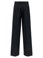 Maison Margiela Black Wool Dress Pants