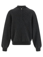 Balenciaga Gray Wool Cardigan