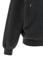 Balenciaga Gray Wool Cardigan