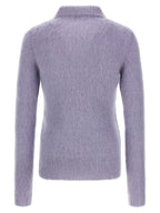 Gucci Purple Wool Cardigan