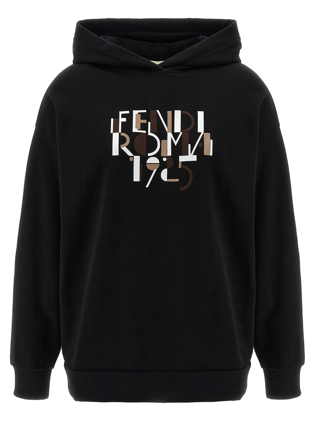 Fendi Black Cotton Sweatshirt