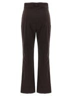 Fendi Brown Polyamide Athletic Pants