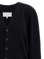Maison Margiela Black Wool Cardigan