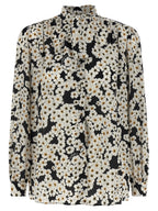 Valentino Garavani Bicolor Silk Blouse