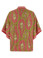Etro Multicolor Silk Cardigan