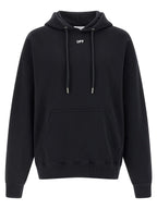 Off-White Black Cotton Sweatshirt