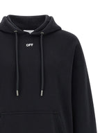 Off-White Black Cotton Sweatshirt