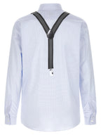 Moschino Blue Cotton Blouse