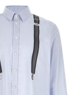 Moschino Blue Cotton Blouse