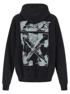 Off-White Black Cotton Sweatshirt
