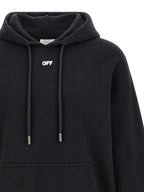 Off-White Black Cotton Sweatshirt