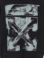 Off-White Black Cotton Sweatshirt