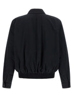 Saint Laurent Black Cotton Shell Jacket