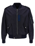 Givenchy Blue Polyamide Bomber