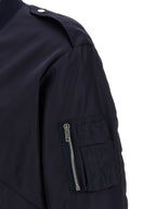 Givenchy Blue Polyamide Bomber
