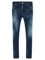 Dsquared² Blue Cotton Jeans Denim