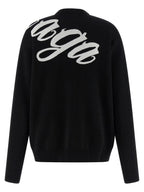 Balenciaga Bicolor Cotton Cardigan