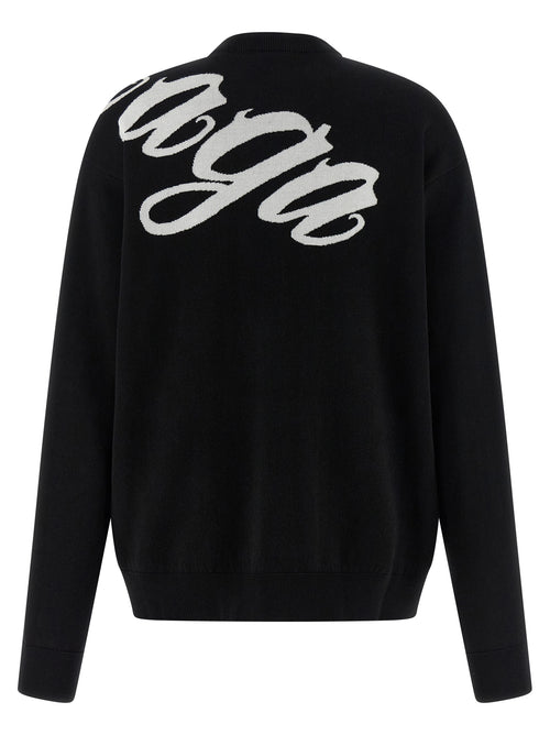 Balenciaga Bicolor Cotton Cardigan
