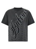Balenciaga Black Cotton T-Shirt