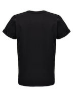Saint Laurent Black Cotton T-Shirt