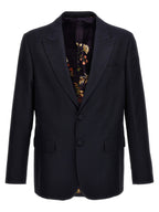 Etro Blue Cotton Blazer