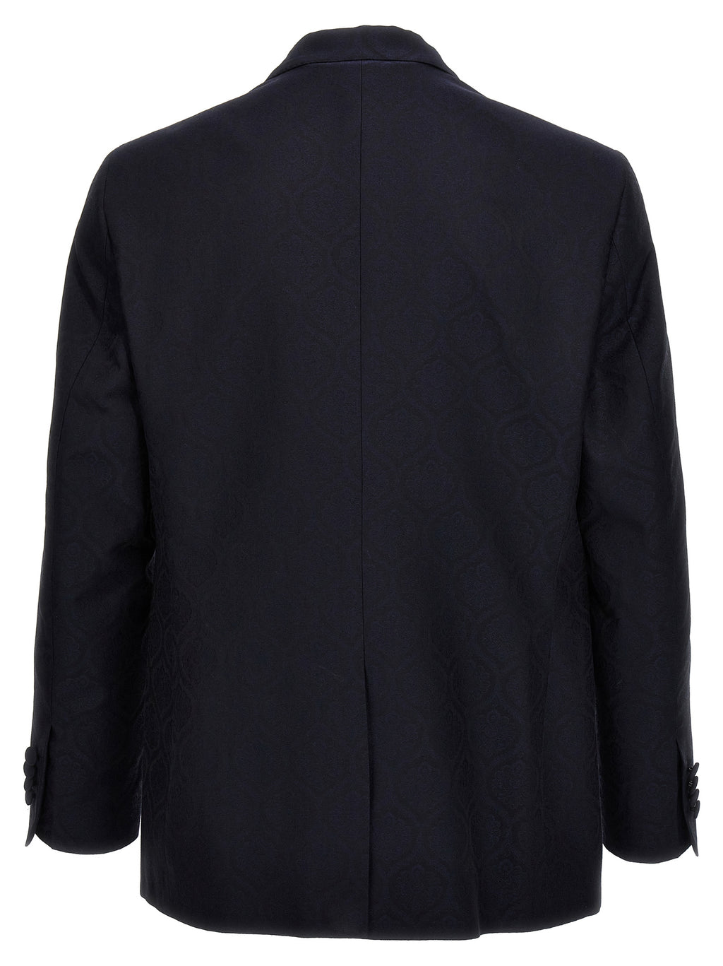 Etro Blue Cotton Blazer